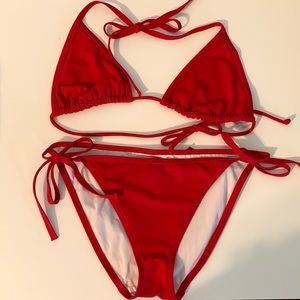 Victoria’s Secret, Bikini, Red, Size Small/Medium